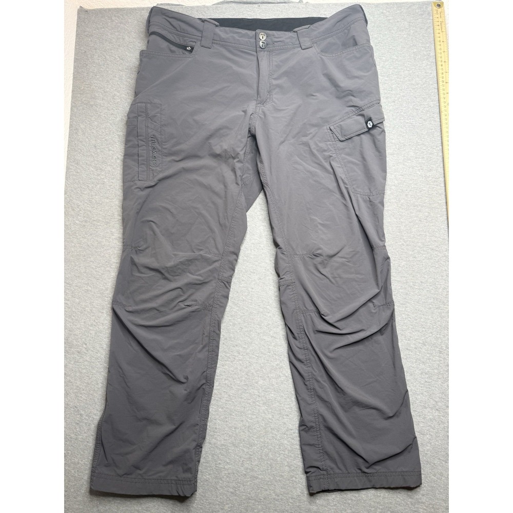 Truewerk T1 Werkpants Mens 38×30 Grey Technical Work Cargo Pants